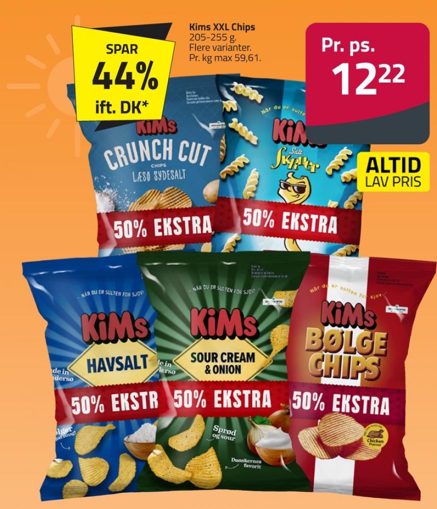 Kims, Havsalt Chips