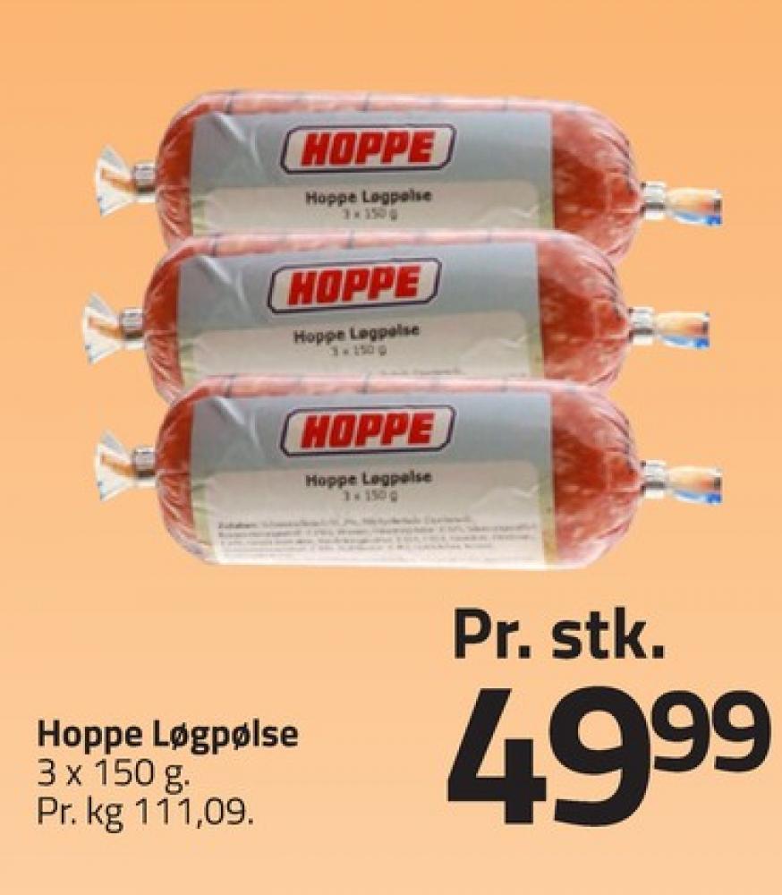 Hoppe, Løgpølse