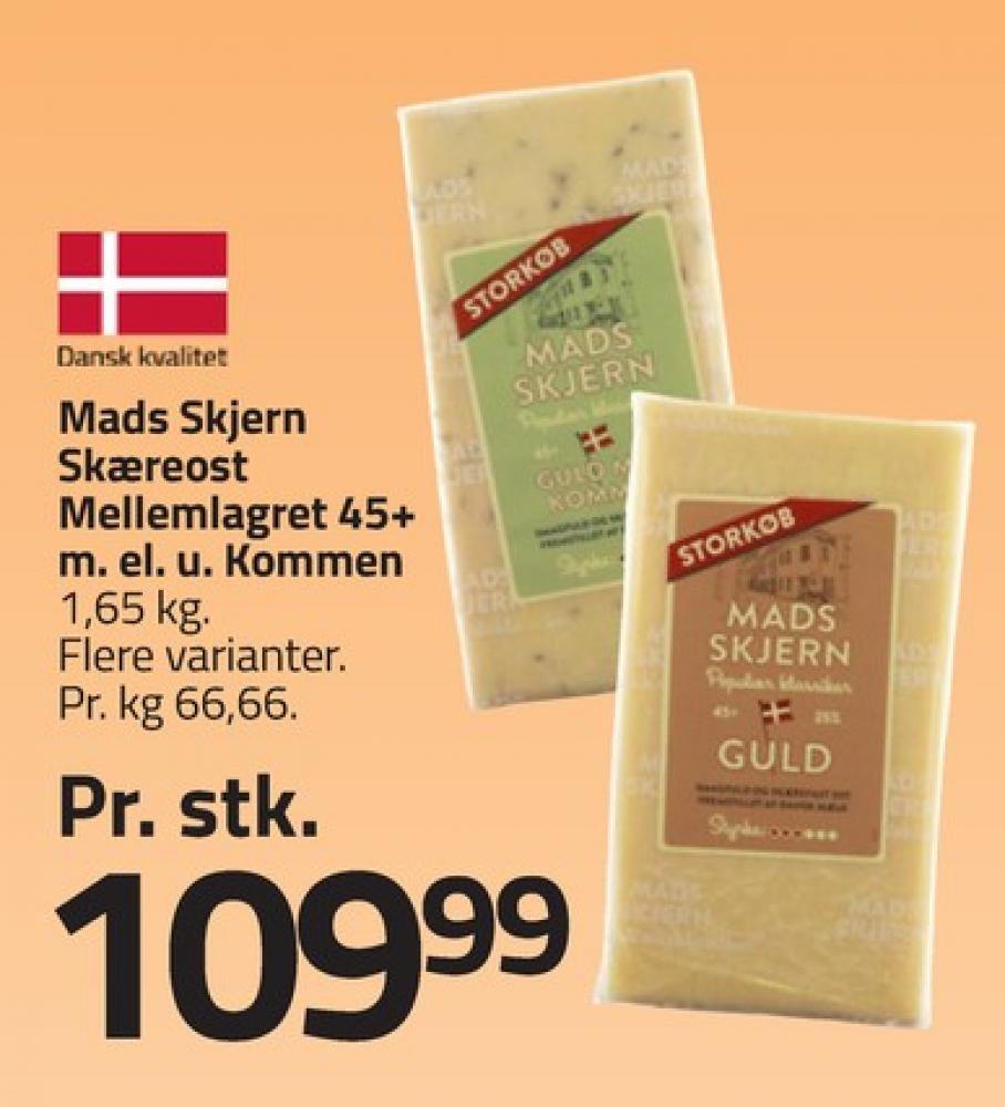 Mads Skjern, Skæreost 45+ Guld Kommen