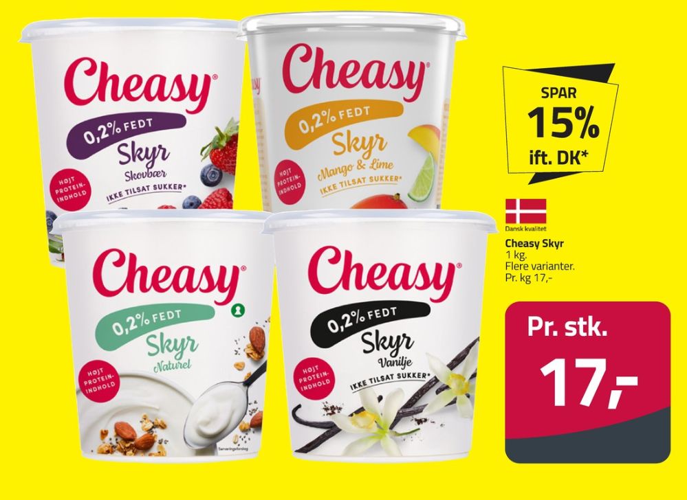 Cheasy, Naturel Skyr 
