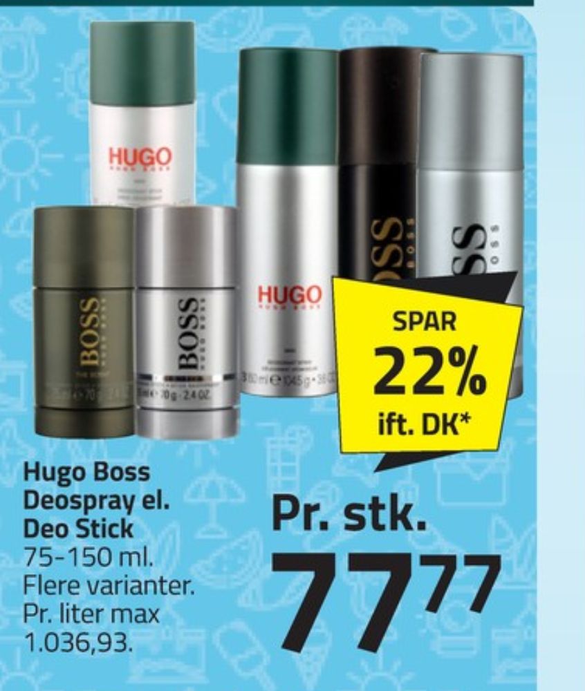 Hugo Boss, Deospray