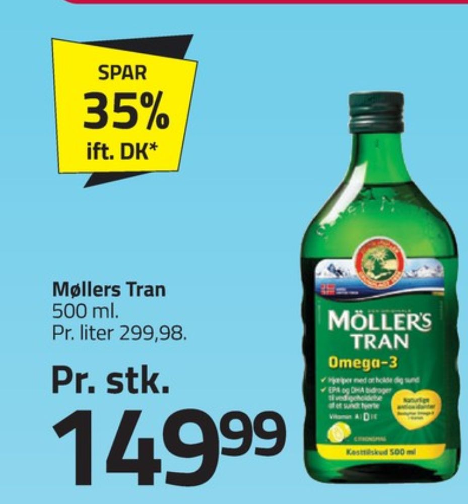 Möllers Tran, Tran