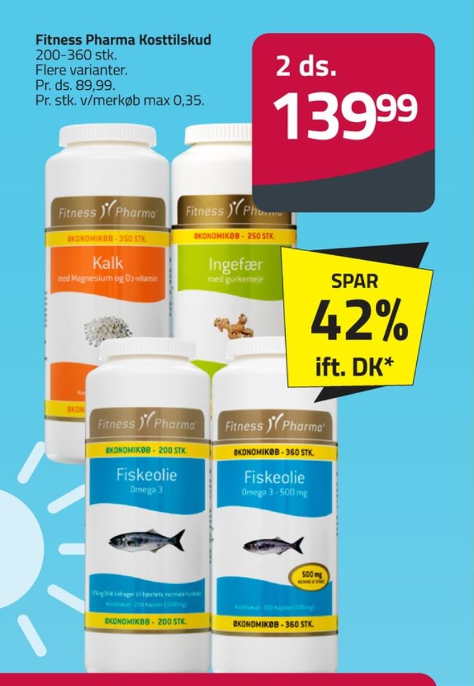 Fitness Pharma, Fiskeolie