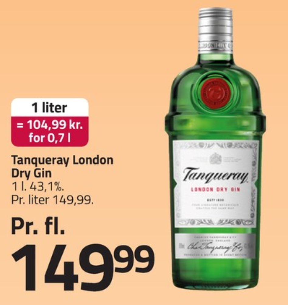 Tanqueray London Dry, Gin