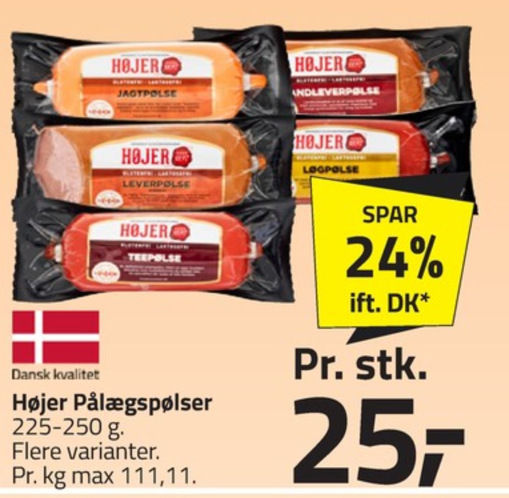 Højer Pølser, Sardelleverpølse