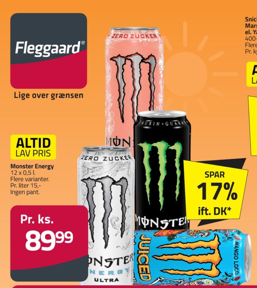 Monster Energy, Energidrik 12 pk.