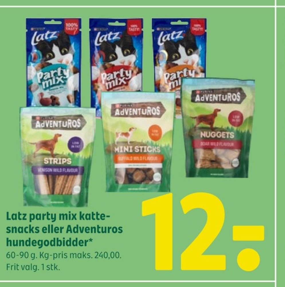 Purina Adventuros, Hundesnacks