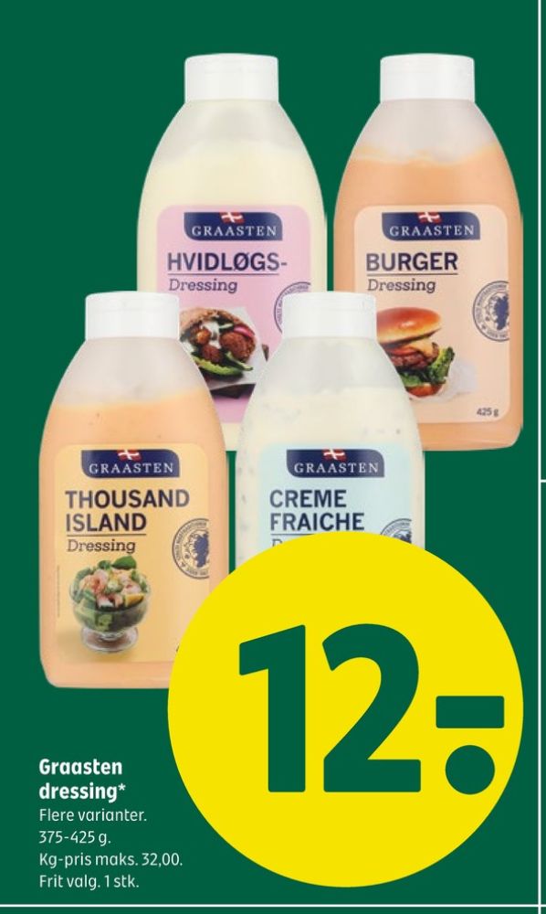 Graasten, Creme Fraiche Dressing
