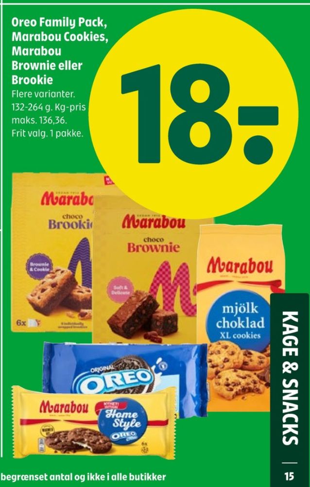 Marabou, Mjölk Choklad XL Cookies