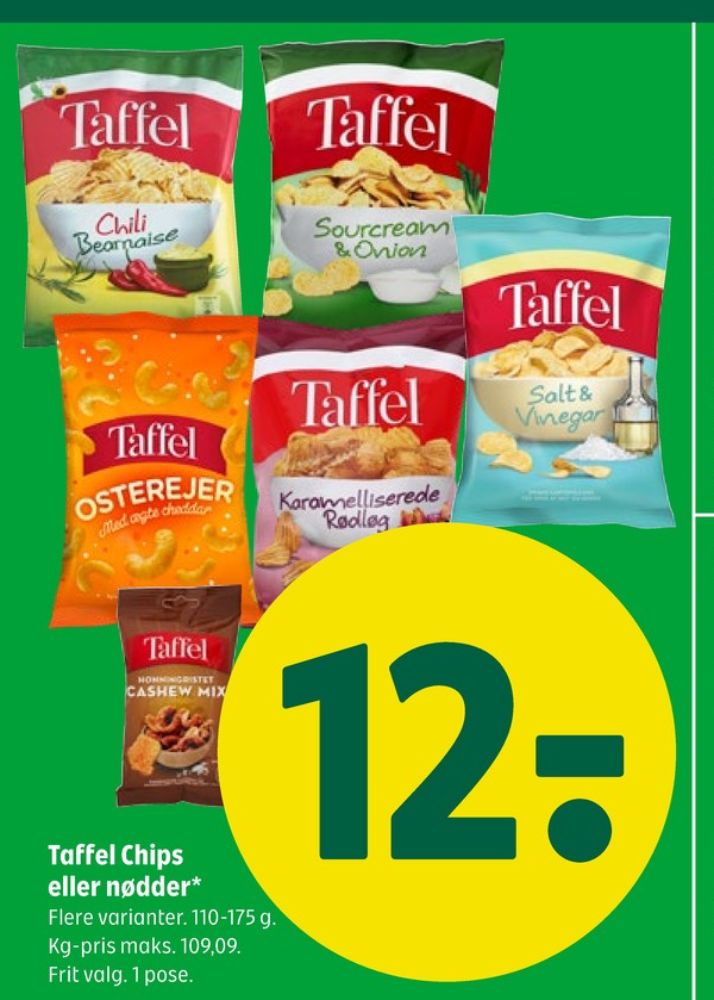 Taffel, Karamelliserede Rødløg Chips