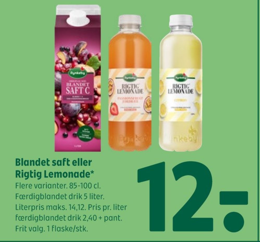 Rynkeby, Blandet Saft C