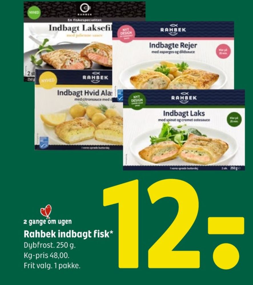 Rahbek, Indbagt Hvid Alaska Sej