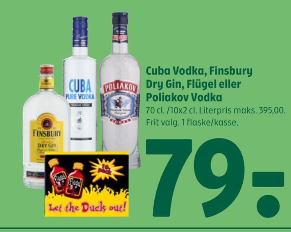 Finsbury London Dry, Gin