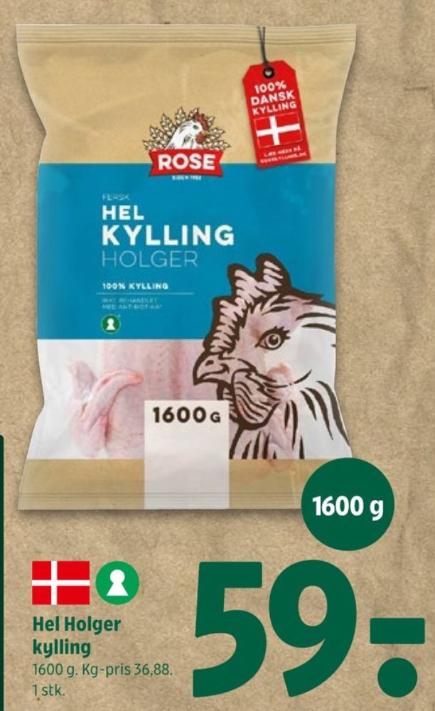 Rose, Kylling