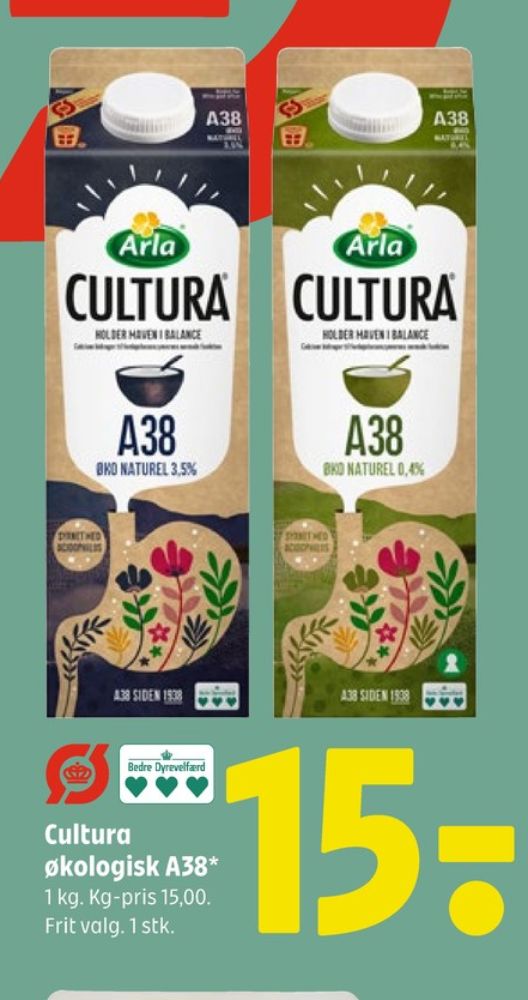 Cultura, A-38 Øko Naturel 3,5%