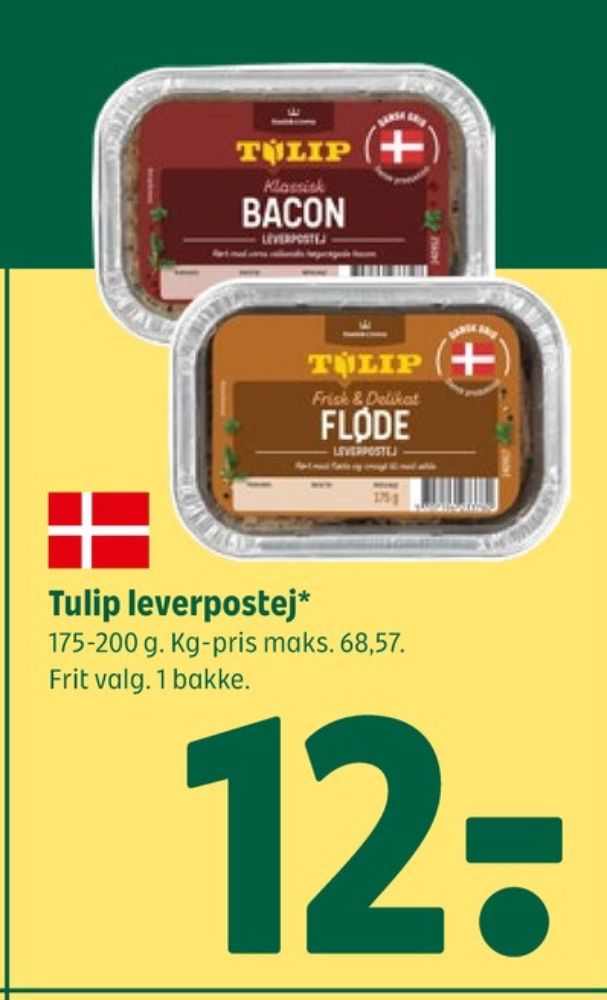 Tulip Fløde, Leverpostej