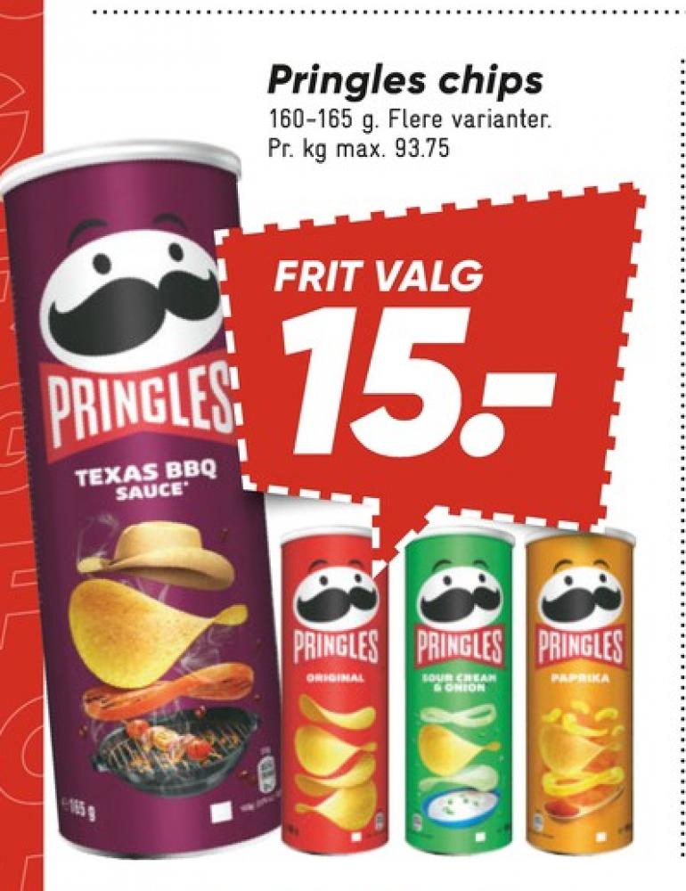 Pringles, Sour Cream & Onion Chips