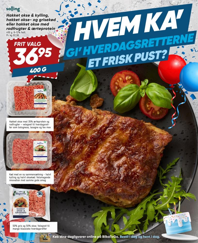 Salling Slagteren, Hakket okse & kylling 8-12%