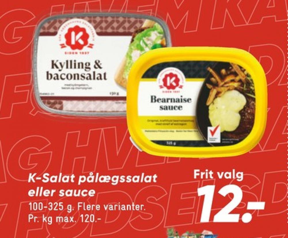 K-salat, Bearnaisesauce
