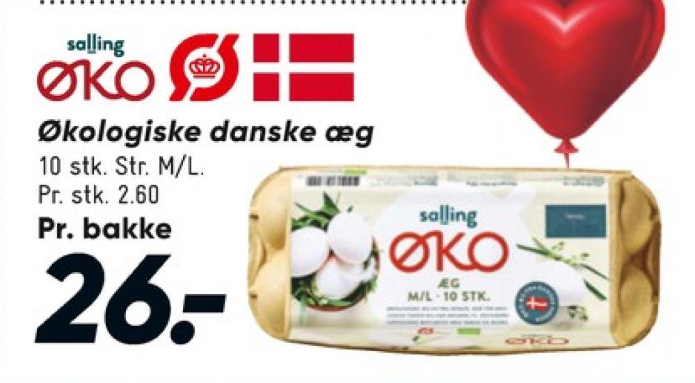 Salling ØKO, Æg M/L