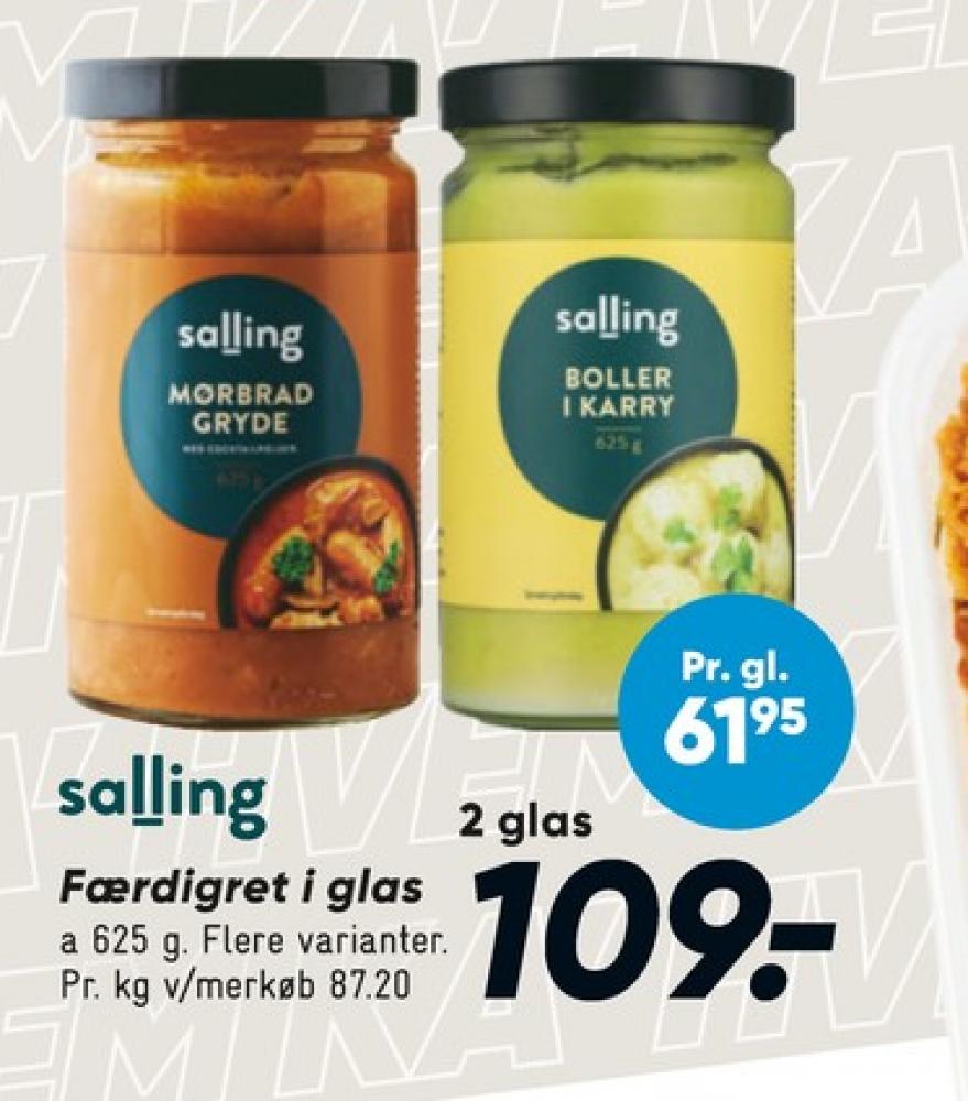 Salling, Boller i Karry