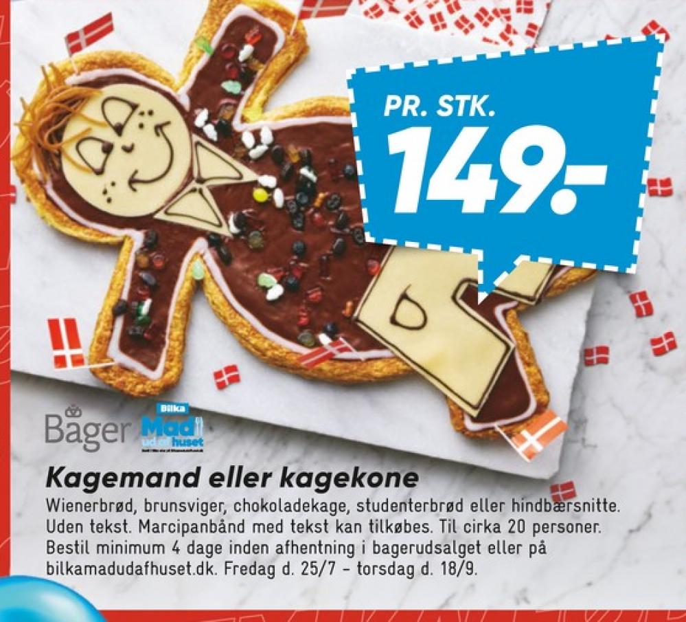 Salling Princip, Bageren kager