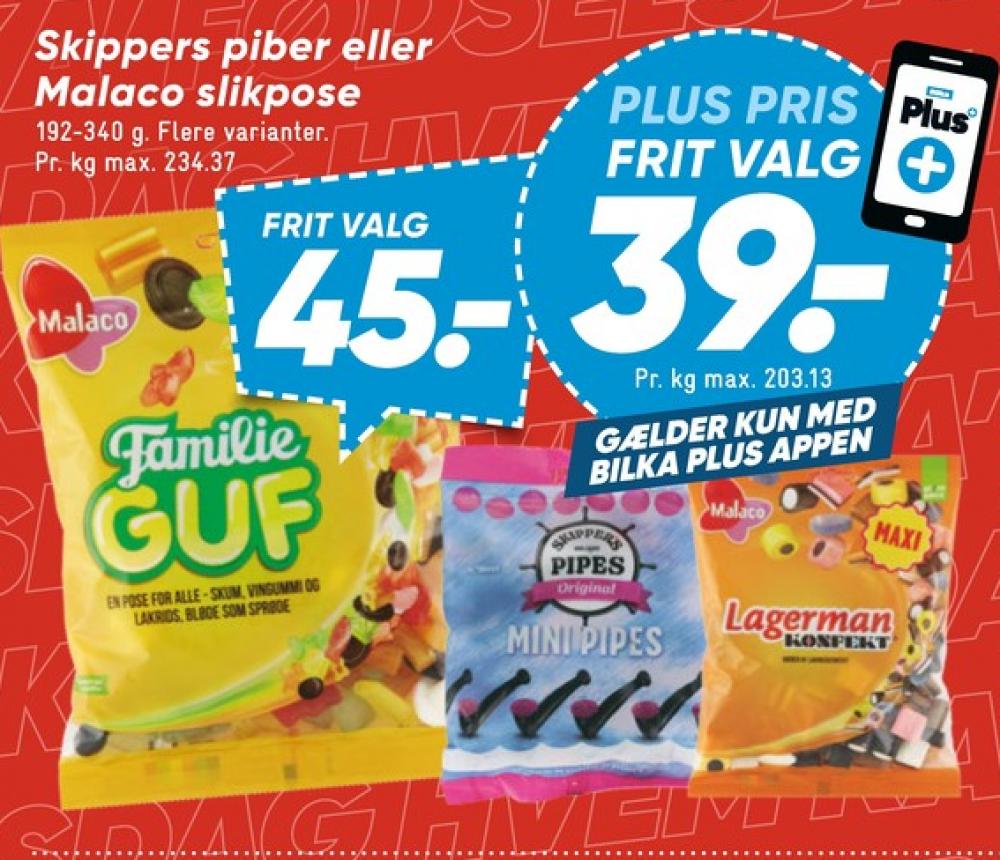 Malaco, Slikpose Lagerman Konfekt