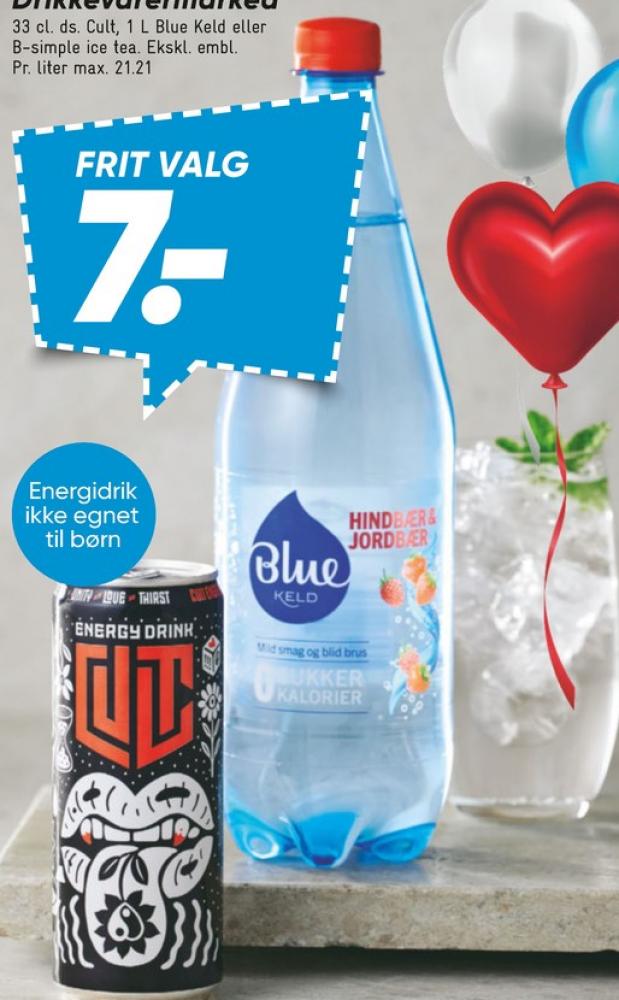 Blue Keld Lemon, Ice Tea Lemon