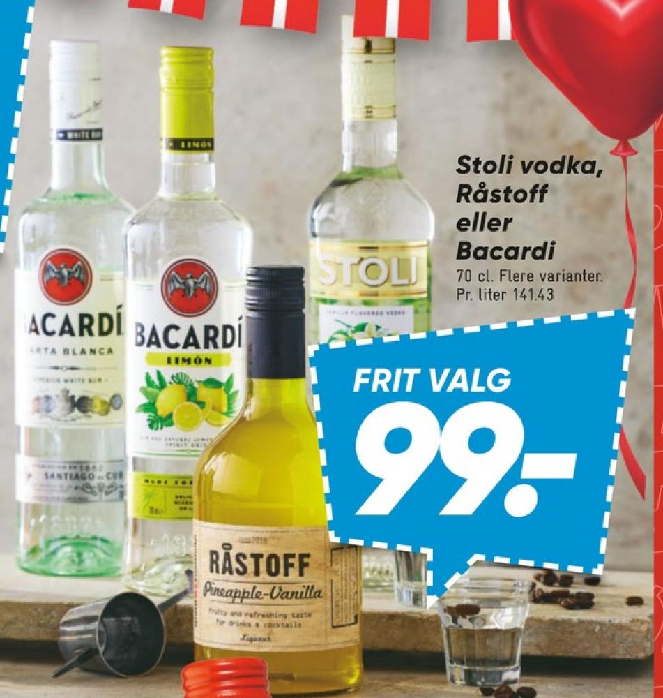 Råstoff Pineapple-Vanilla, Shots