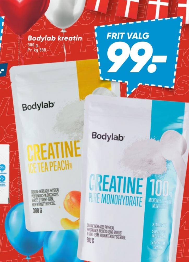 Bodylab, Træningstilskud