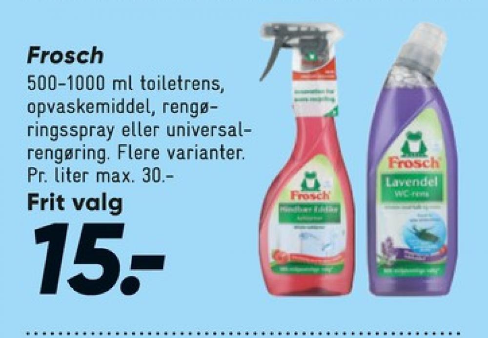 Frosch, Rengøring - universal
