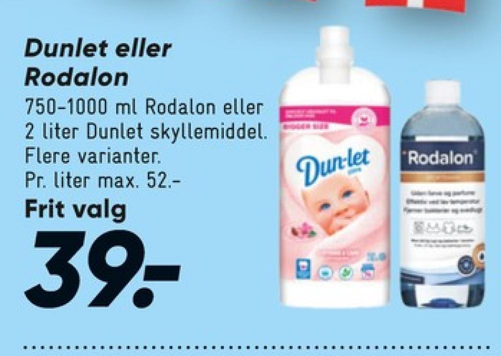 Rodalon, Vaskemiddel-flydende