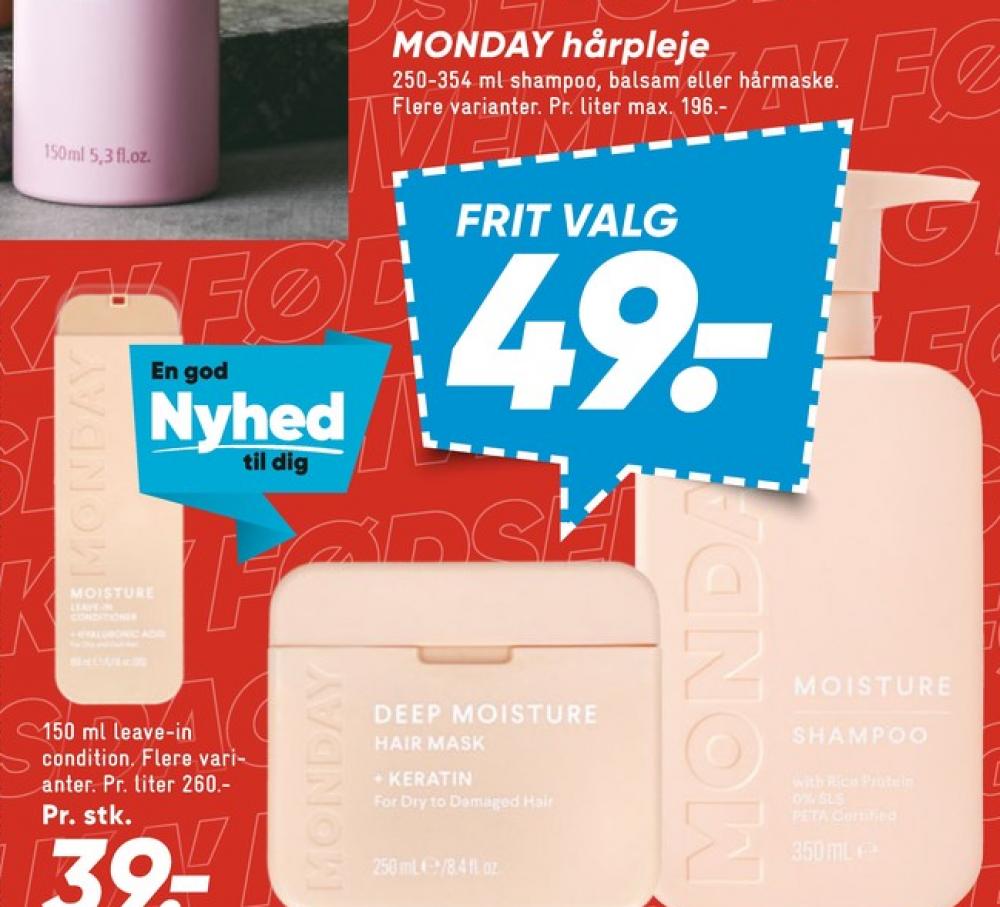 Monday, Hårmaske