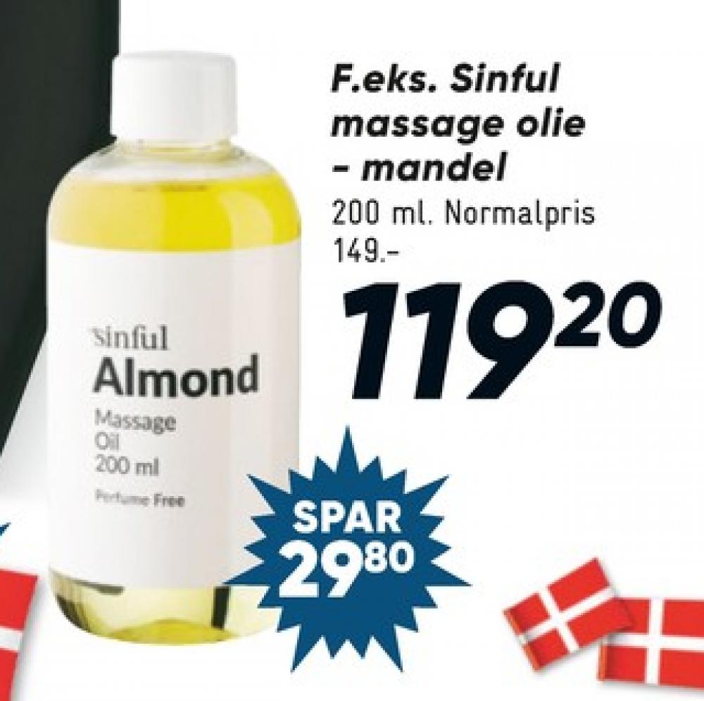Sinful, Massageolie
