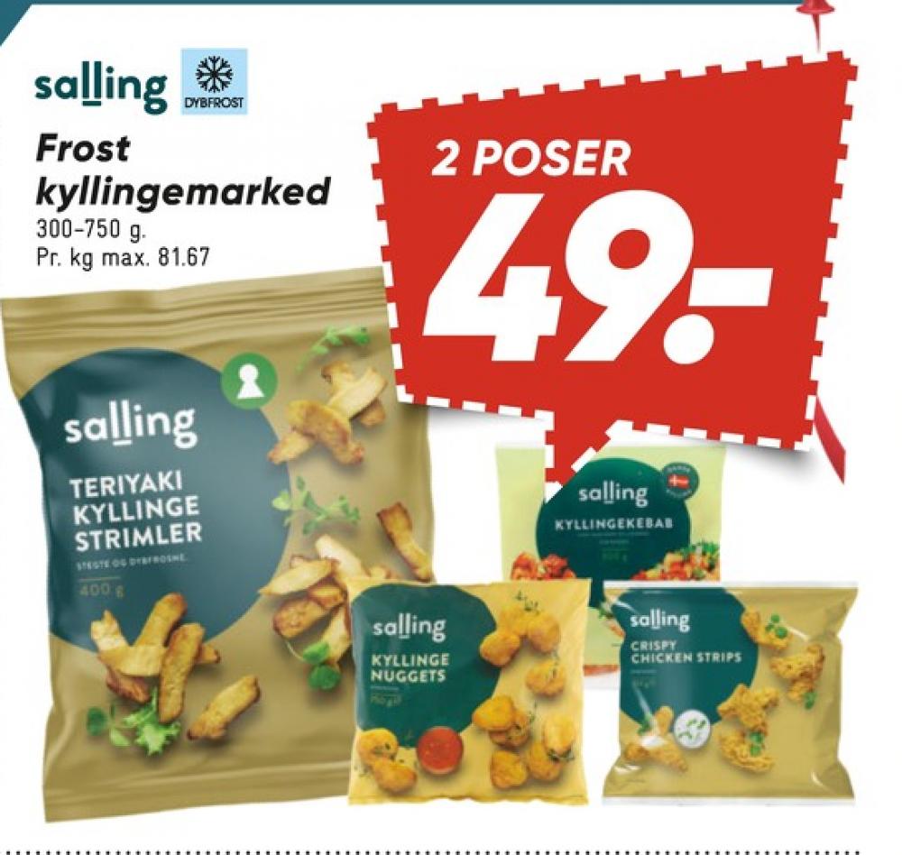 Salling, Kyllingenuggets