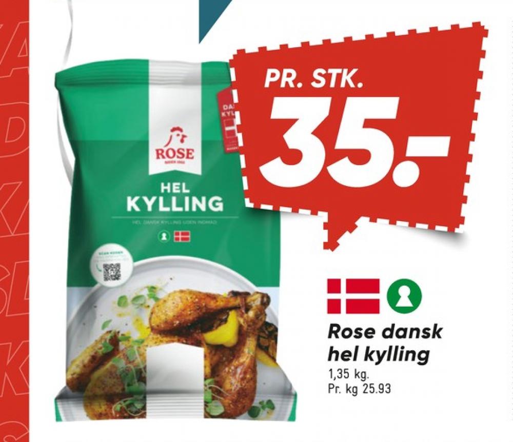 Rose, Kylling