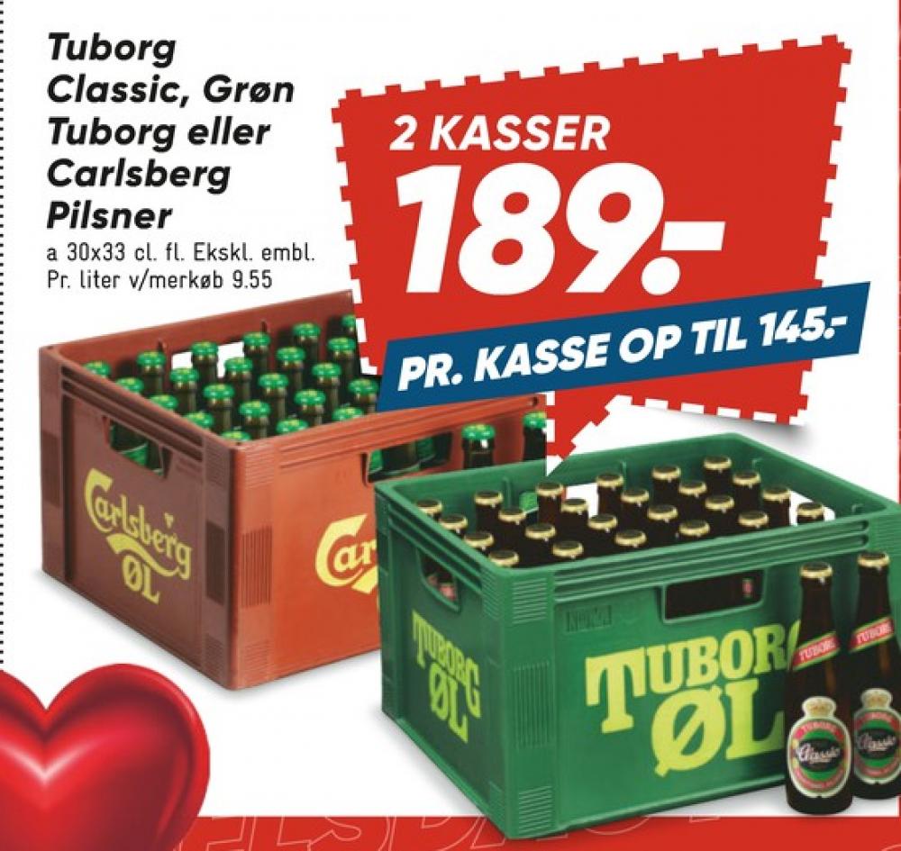 Tuborg Grøn, Øl