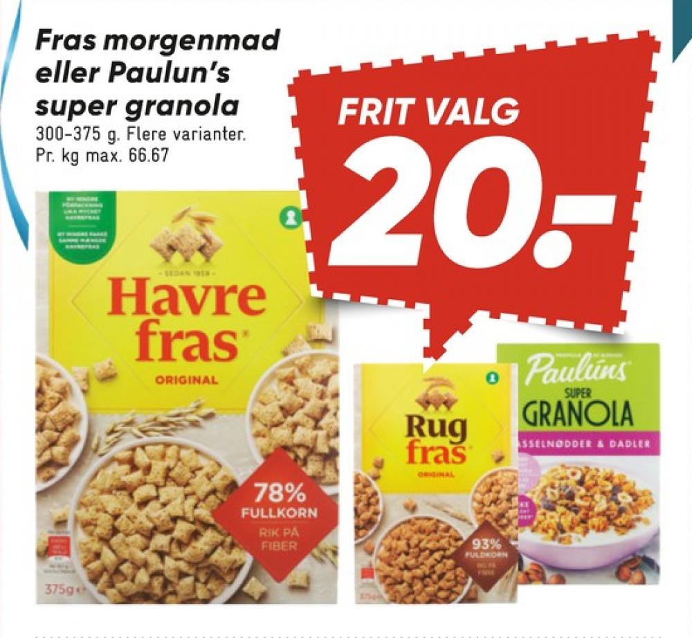 Quaker, Havrefras