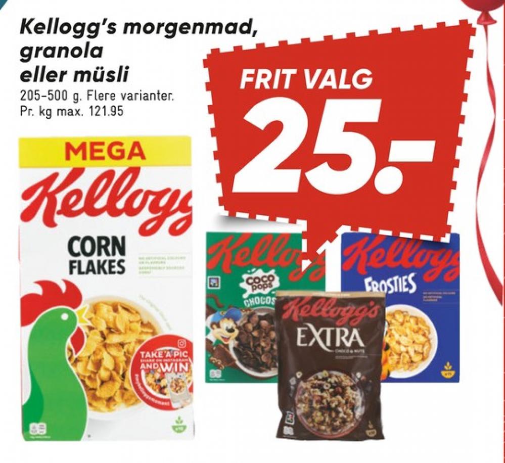 Kelloggs Coco Pops Chocos, Morgenmadsprodukt