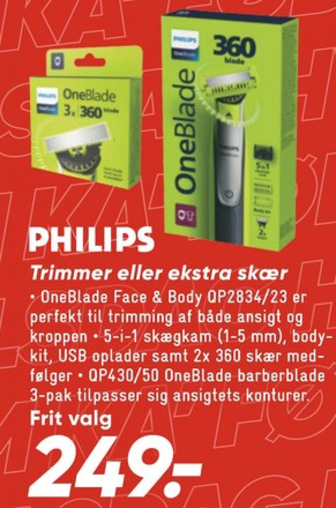 Philips OneBlade, Hårtrimmer