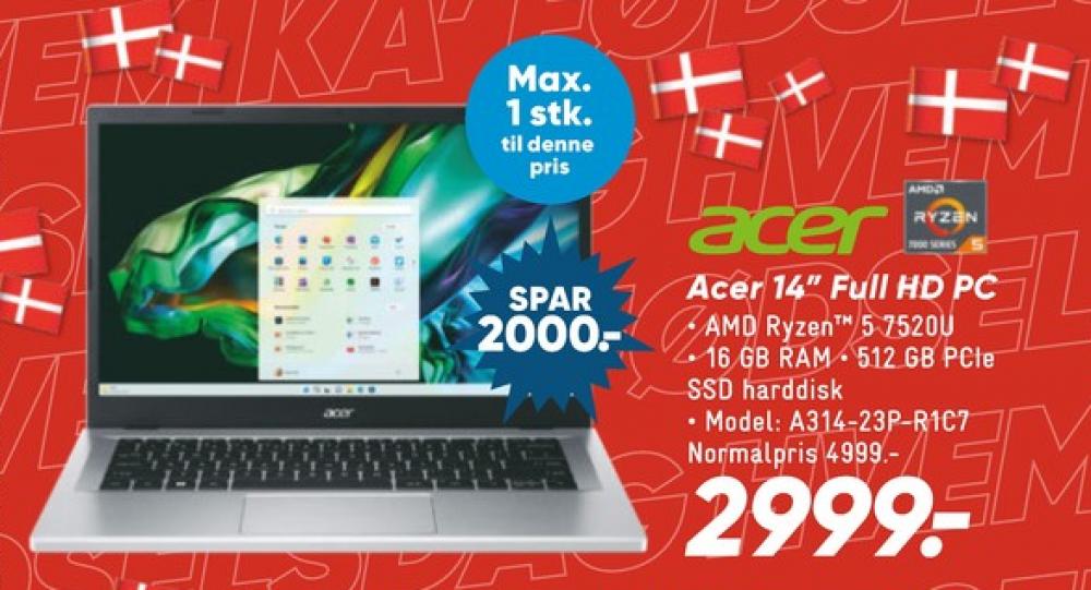 Acer, Bærbar PC