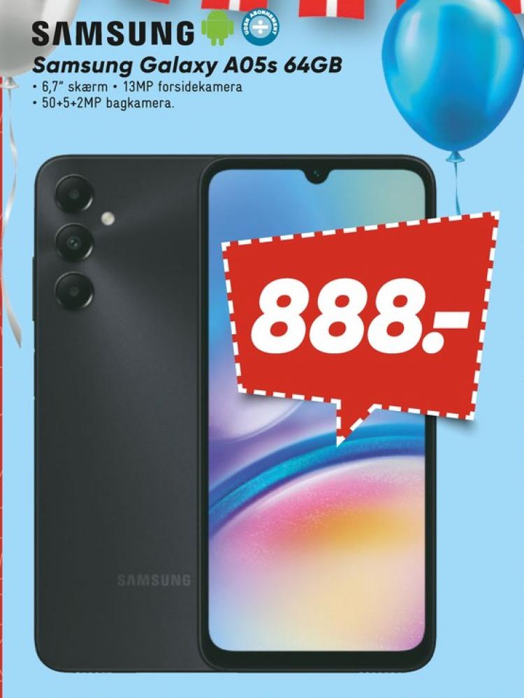 Samsung Galaxy A05s, Mobiltelefon