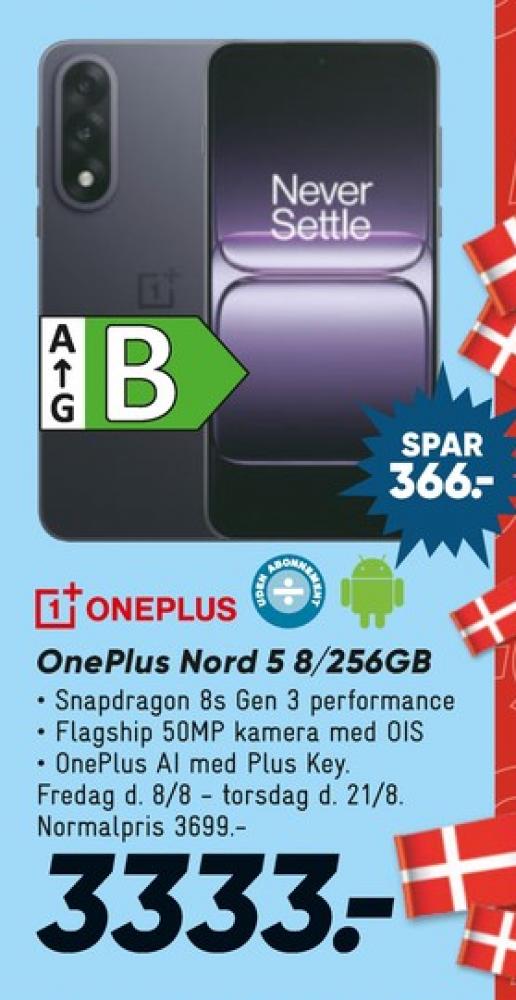 OnePlus Nord CE5, Mobiltelefon