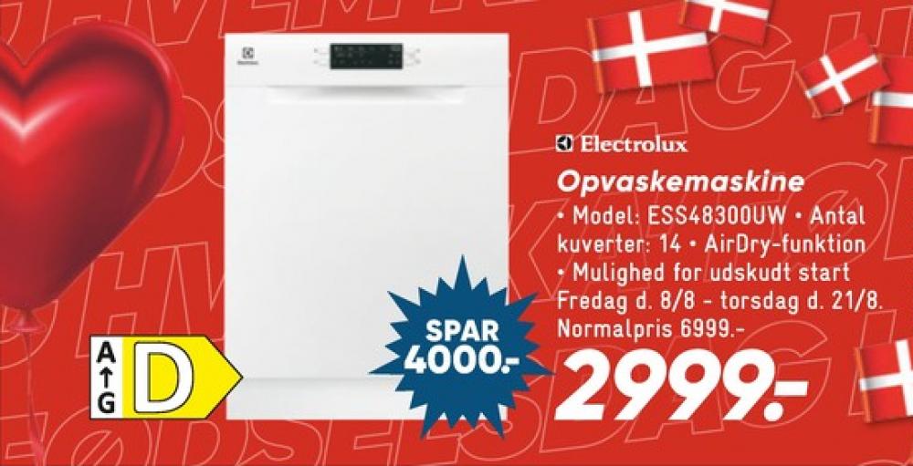 Electrolux, Opvaskemaskine
