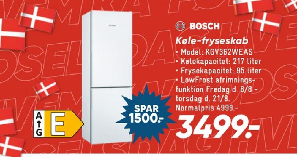 Bosch, Køle/Fryseskab