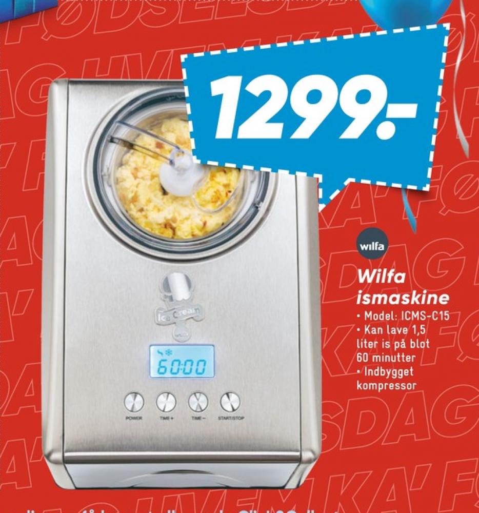 Wilfa, Ismaskine