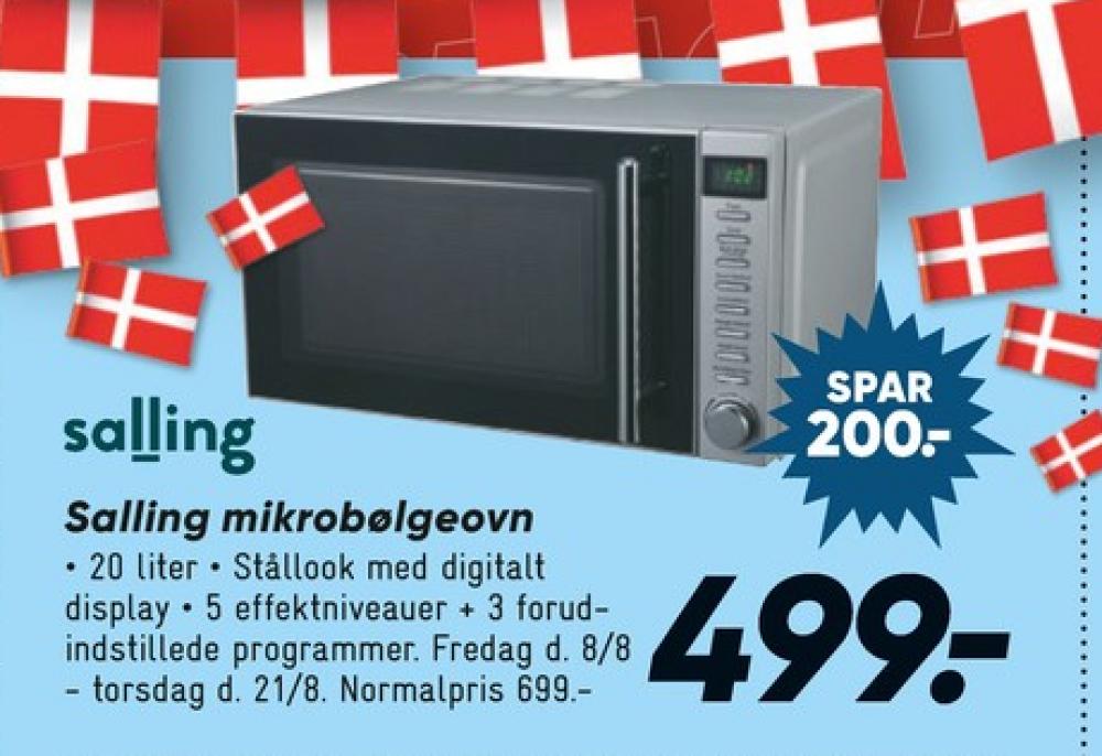 Salling, Mikroovn