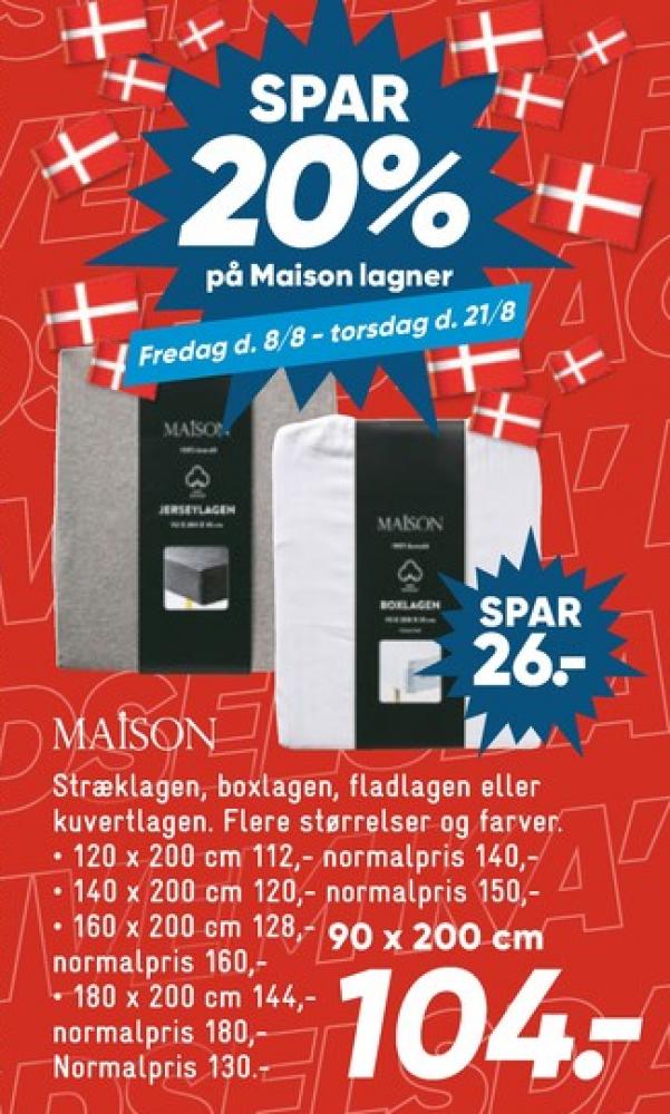 Maison, Lagen