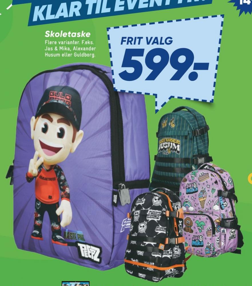 PEEPZ , Skoletaske