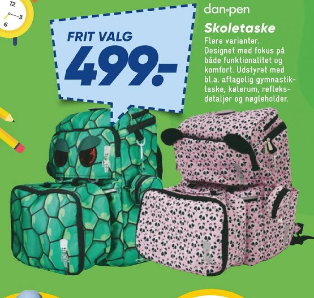 Dan-pen, Skoletaske